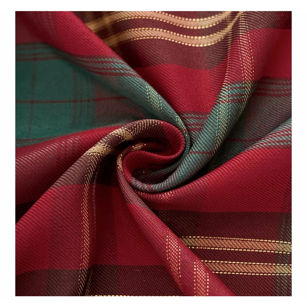 NEW Christmas Tablecloth 52x70” Rectangle waterproof Red Green